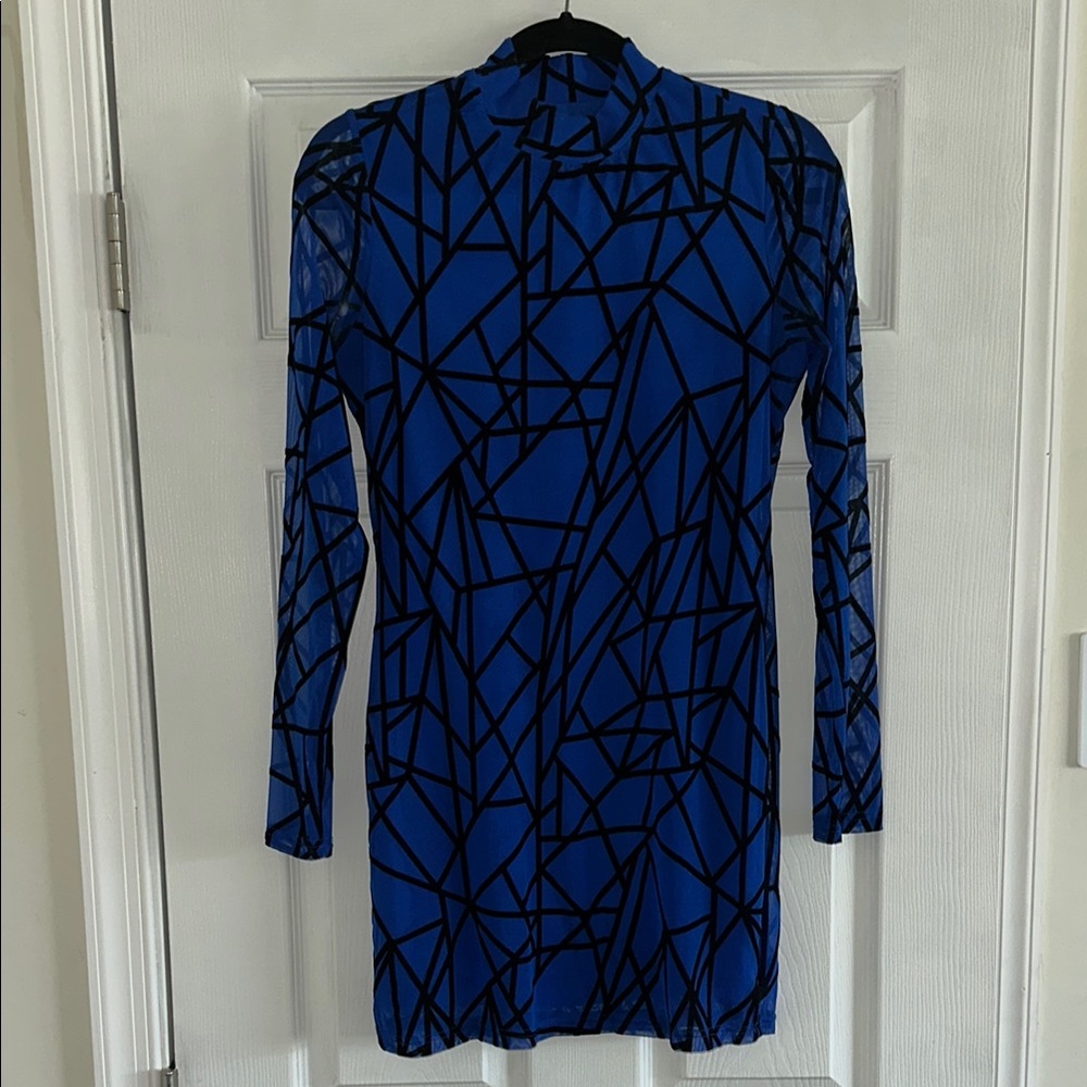Geometric Mini Dress